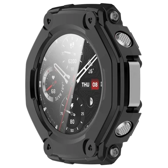 Протектор за Amazfit T - Techsuit - Defense360 Pro + протектор за екран - Rex 3