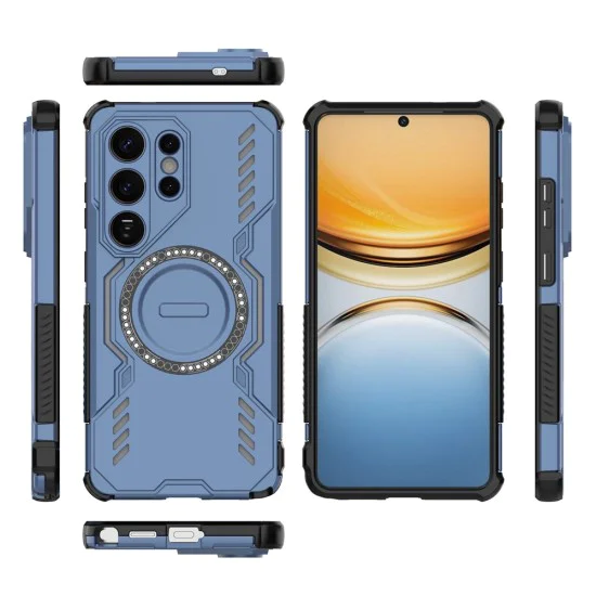 Калъф за Samsung Galaxy S26 Ultra - ArmorMag Case - Techsuit - Син