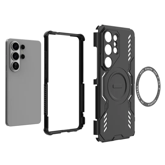 Калъф за Samsung Galaxy S26 Ultra - ArmorMag Case - Techsuit - Черен