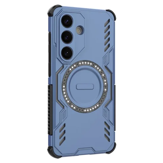 Калъф за Samsung Galaxy S26 - ArmorMag Case - Techsuit - Син
