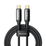 Кабел за данни – Mcdodo (CA-2990) – Type-C → Type-C, 240W, Thunderbolt 3, 40Gb/s, 8K Ultra HD, 1.2m – Черен