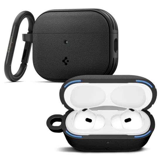 Калъф за Apple AirPods Pro 3 – Spigen Vault – Матово черен