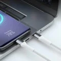 Кабел за данни / зареждане – 3mk Hyper N-Series – USB към Lightning, 12W, 5V/2.4A, 2m – Бял