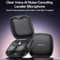 Безжични микрофони (2 бр.) – Yesido KR20 – Lightning, AI шумопотискане, 2.4GHz – Черни