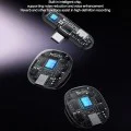 Безжични микрофони (2 бр.) – Yesido KR20 – Lightning, AI шумопотискане, 2.4GHz – Черни