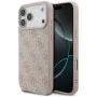 Калъф за iPhone 17 Pro Max - Guess - Hardcase 4G Classic (GUHCP17XG4GFPI) - Розов