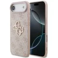Калъф за iPhone 17 Air - Guess - Hardcase 4G Big Logo (GUHCP17M4GMGPI) - Розов