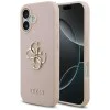 Калъф за iPhone 17 - Guess - Hardcase 4G Grained Big and Classic Logo (GUHCP17SPGT4MBP) - Розов