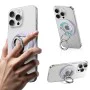 Магнитна стойка-държач за телефон ESR Phone Grip Stand (2K6180361) - 360°, Ултратънка, с HaloLock пръстен - Лавандула