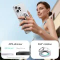 Магнитна стойка-държач за телефон ESR Phone Grip Stand (2K6180361) - 360°, Ултратънка, с HaloLock пръстен - Лавандула