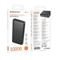 Външна батерия – Borofone (BJ78 Clever) – 2x USB + USB-C + Micro-USB, Fast Charge, 10000mAh – Черен