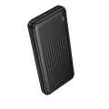 Външна батерия – Borofone (BJ80 Clever) – 2x USB + Type-C, QC3.0 22.5W, 10000mAh – Черен