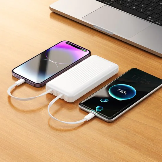 Външна батерия – Borofone (BJ79 Clever) – вграден 3-in-1 кабел, 10000mAh – Черен