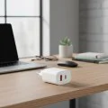 Зарядно за стена – Yesido Wall Charger (YC02E) – Quick Charge, USB + Type-C, PD20W, QC18W – Бяло