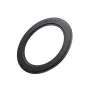 Метална пластина – Yesido Metal Plate (C208) – кръгла, MagSafe, кожен десен – Черна