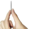 Метална пластина – Yesido Metal Plate (C208) – кръгла, MagSafe, кожен десен – Черна