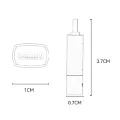 OTG адаптер – Yesido GS24 – Type-C → Type-C, дисплей на мощността, 100W, 5A – Сив
