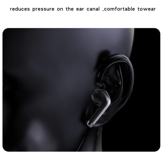 Безжични слушалки – Yesido Wireless Earbuds (TWS21) – Bluetooth V5.3, полу-в ухо, тъч контрол, шумопотискане, 320mAh – Бели