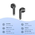 Безжични слушалки – Yesido Wireless Earbuds (TWS21) – Bluetooth V5.3, полу-в ухо, тъч контрол, шумопотискане, 320mAh – Бели