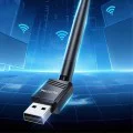 Wi-Fi адаптер – Yesido WP11 – външна антена, WiFi4, USB2.0, 150Mbps, Plug&Play – Черен