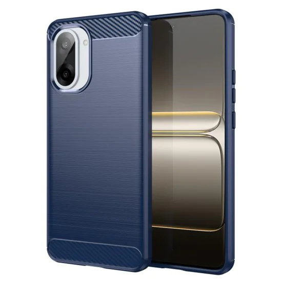 Калъф – Techsuit Carbon Silicone – OnePlus Nord CE5 – Син