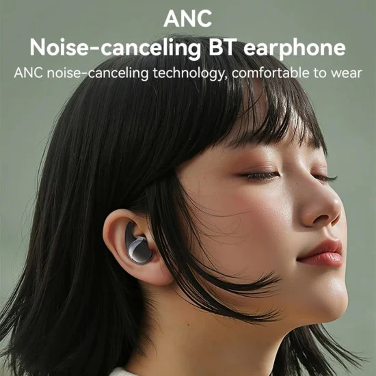 Безжични слушалки – Yesido Wireless Earbuds (TWS30) – ANC, TWS, микрофон, Bluetooth 5.3, в ухо дизайн, 300mAh – Черни