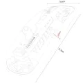 Безжична мишка – Yesido Wireless Mouse (KB29) – Type-C, BT + 2.4G, 800/1200/1600 DPI, 400mAh – Черна