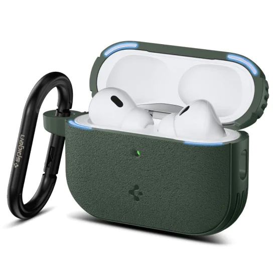 Калъф за Apple AirPods Pro 3 – Spigen Vault – Midnight Green