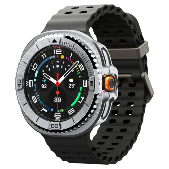 Безел Spigen Tune Pro Pilot – Samsung Galaxy Watch8 Classic – Сребрист