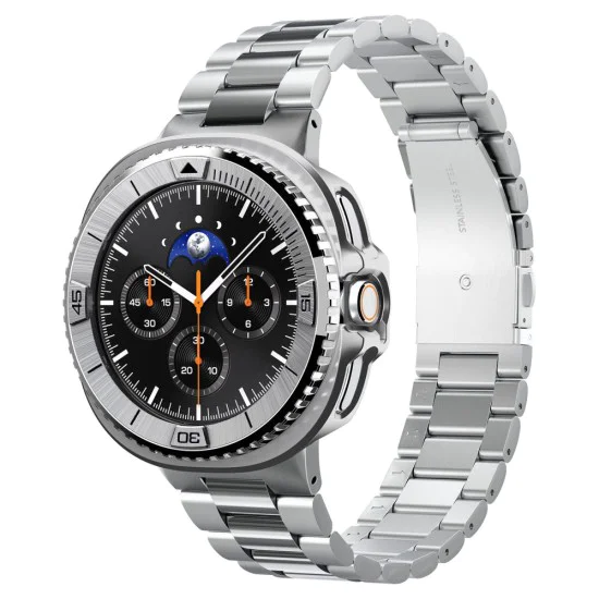 Безел Spigen Tune Pro Pilot – Samsung Galaxy Watch8 Classic – Сребрист
