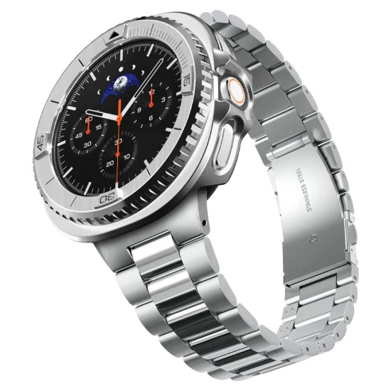 Безел Spigen Tune Pro Pilot – Samsung Galaxy Watch8 Classic – Сребрист
