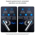 Безжични слушалки – Yesido Wireless Earbuds (TWS23) – Noise Cancelling, тъч контрол, Bluetooth V5.3, в ухо дизайн, 300mAh – Черни