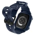 Калъф за Apple Watch 10 / Watch 11 42mm – Spigen Rugged Armor Pro V2 – Тъмносин