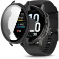 Калъф + протектор – Techsuit Defense360 Pro – Garmin Venu 4 45mm – Черен
