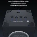 Безжична колонка – Yesido Portable Wireless Speaker (YSW34) – Bluetooth 5.3, TWS, RGB, 500mAh – Черна