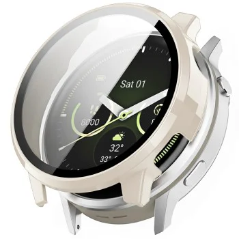 Калъф + протектор – Techsuit Defense360 Pro – Garmin Venu 4 41mm – Бежов