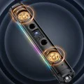 Безжична колонка – Yesido Wireless Speaker (YSW27) – Bluetooth 5.3, аудио усилвател, RGB, TF/AUX/USB, 1200mAh – Черна