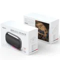 Безжична колонка – Yesido Wireless Speaker (YSW31) – RGB ефект, Bluetooth 5.0, 80W, 8000mAh, водоустойчива – Черна