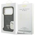 Калъф за iPhone 17 Pro – с MagSafe – Guess (GUHMP17LPCS4GPTK) Hardcase 4G Triangle Logo с поставка за камера – Черен