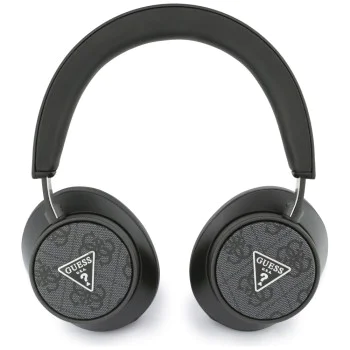Безжични слушалки – Guess (GUBHC15PMRTRK) 4G Triangle Logo – Bluetooth 5.4, IPX4, ENC, Over-ear – Черен