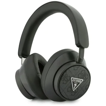 Безжични слушалки – Guess (GUBHC15PMRTRK) 4G Triangle Logo – Bluetooth 5.4, IPX4, ENC, Over-ear – Черен