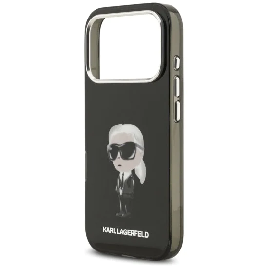 Калъф за iPhone 17 Pro – с MagSafe – Karl Lagerfeld (KLHMP17LHMKIAQOK) IML Aquarelle – Karl Ikonik