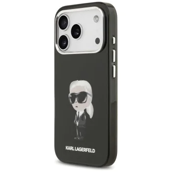 Калъф за iPhone 17 Pro – с MagSafe – Karl Lagerfeld (KLHMP17LHMKIAQOK) IML Aquarelle – Karl Ikonik
