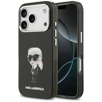Калъф за iPhone 17 Pro – с MagSafe – Karl Lagerfeld (KLHMP17LHMKIAQOK) IML Aquarelle – Karl Ikonik