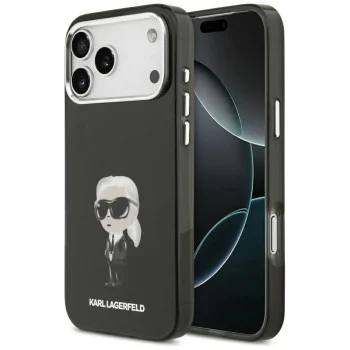 Калъф за iPhone 17 Pro Max – с MagSafe – Karl Lagerfeld (KLHMP17XHMKIAQOK) IML Aquarelle – Karl Ikonik