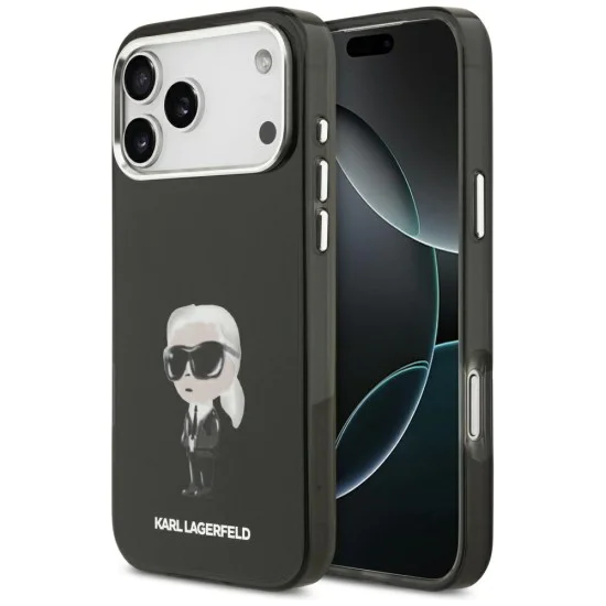 Калъф за iPhone 17 Pro Max – с MagSafe – Karl Lagerfeld (KLHMP17XHMKIAQOK) IML Aquarelle – Karl Ikonik