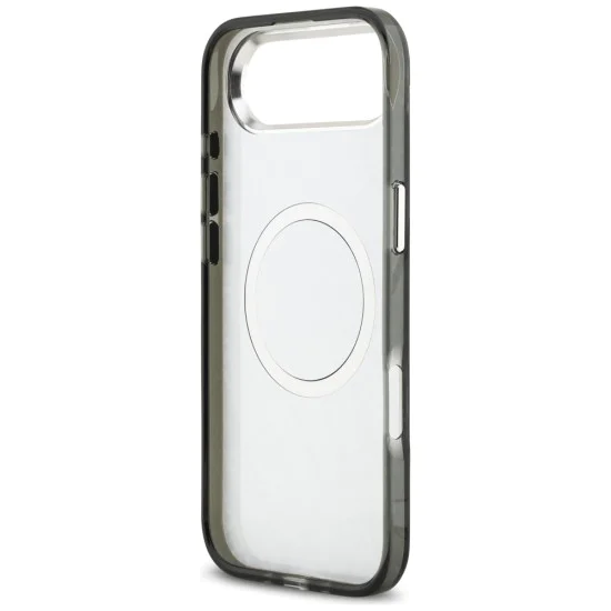 Калъф за iPhone 17 Air - Karl Lagerfeld IML Choupette Head Logo MagSafe - Черен