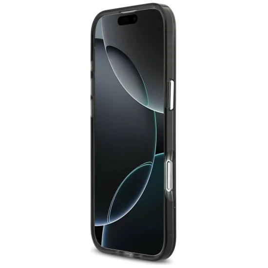 Калъф за iPhone 17 Air - Karl Lagerfeld IML Choupette Head Logo MagSafe - Черен