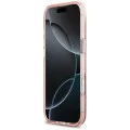 Калъф за iPhone 17 Air – с MagSafe – Guess (GUHMP17MHGTMLCGP) IML Gradient Triangle Logo – Розов