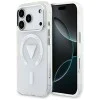 Калъф за iPhone 17 Pro – с MagSafe – Guess (GUHMP17LHGTMLCGT) IML Gradient Triangle Logo – Прозрачен